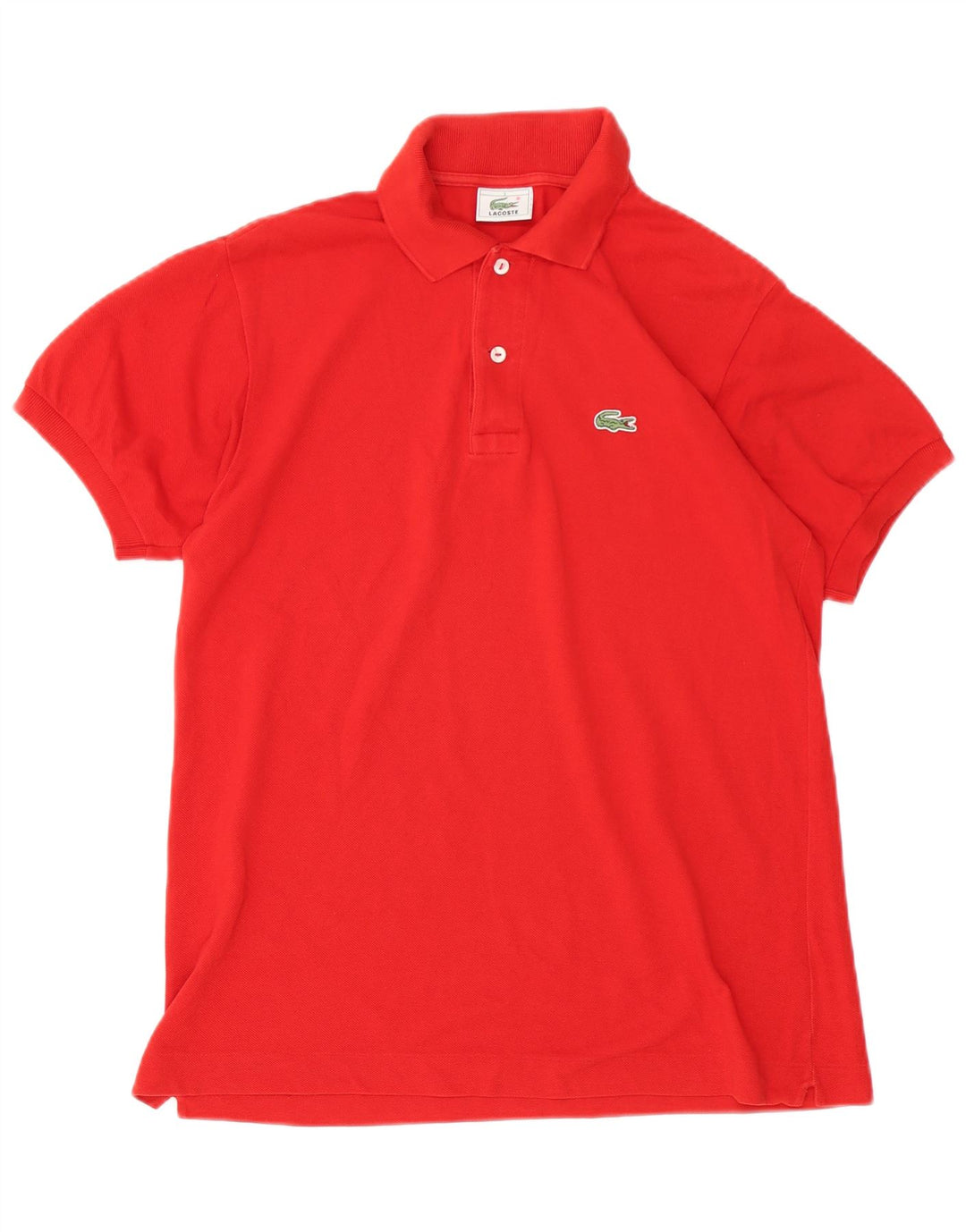 Ανδρικό πουκάμισο πόλο Lacoste, μέγεθος 3, μικρό κόκκινο βαμβακερό