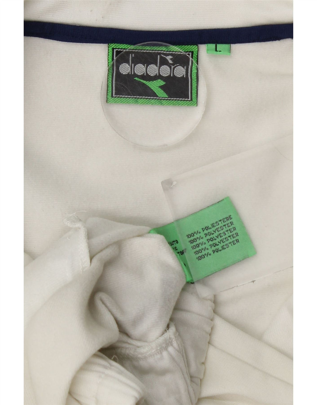 DIADORA Ανδρική φόρμα φόρμας γραφικών Top Jacket Large White Colourblock