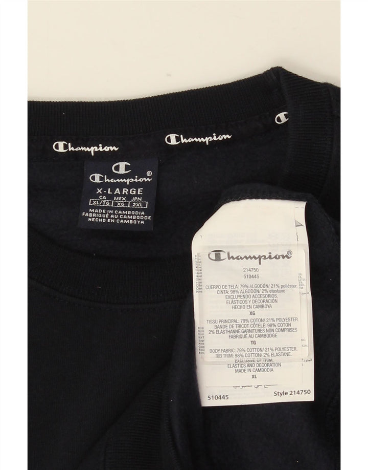 Ανδρική φούτερ Champion Jumper XL Navy Blue Cotton