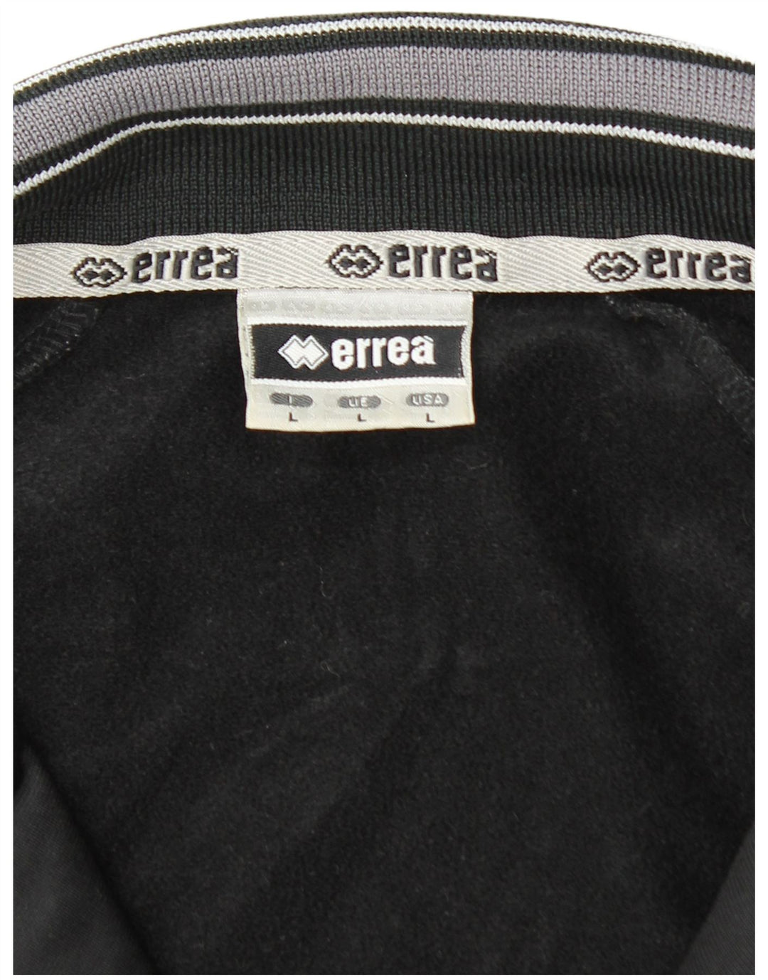 Ανδρική φόρμα ERREA Top Jacket Large Black Colourblock Polyester