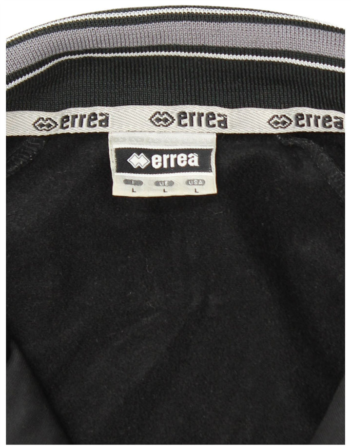 Ανδρική φόρμα ERREA Top Jacket Large Black Colourblock Polyester