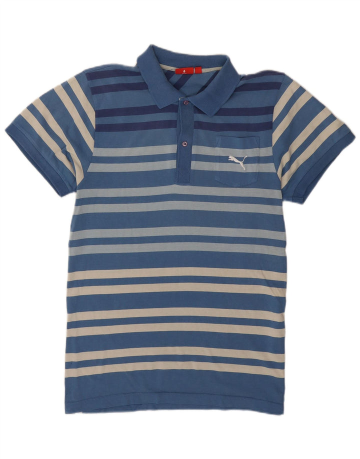 Ανδρικό πουκάμισο Polo Puma με μεσαίο μπλε ριγέ