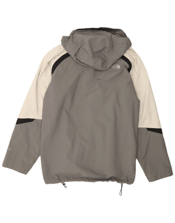 The North Face Ανδρικό μπουφάν βροχής με κουκούλα UK 42 XL Γκρι νάιλον χρώματος