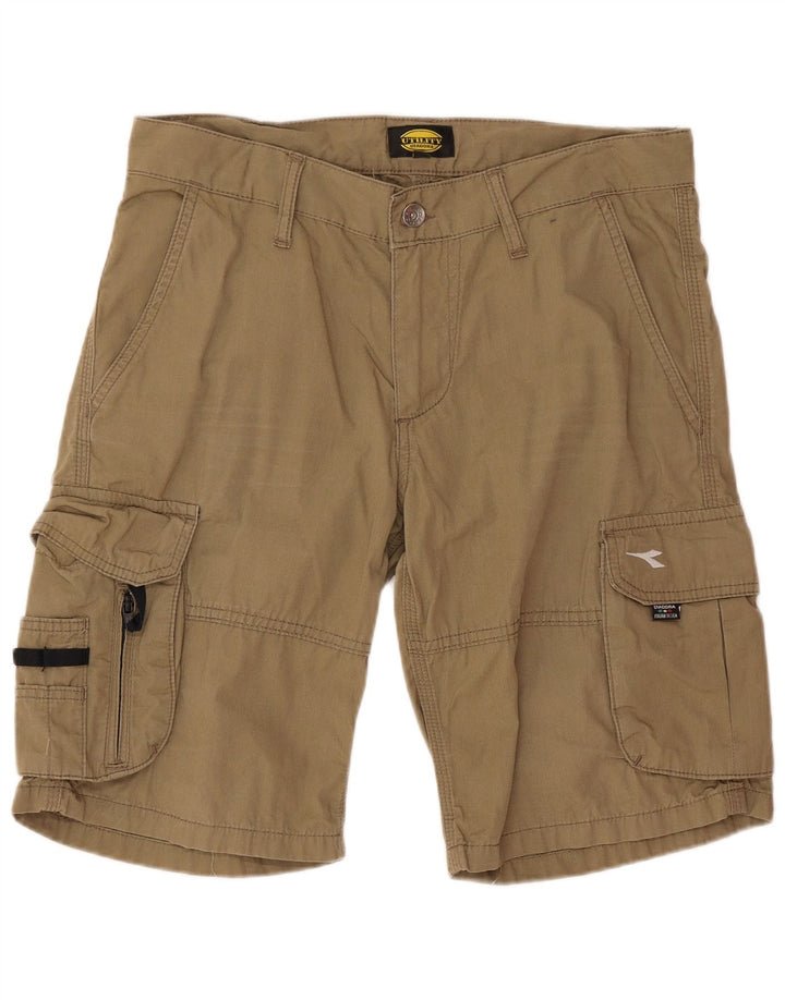 Ανδρικό σορτς Cargo Diadora Medium W32 Χακί Βαμβακερό