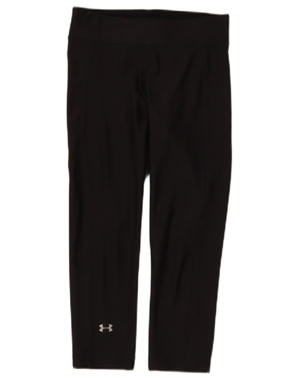 Under Armour Γυναικεία Κάπρι Κολάν UK 10 Small Black