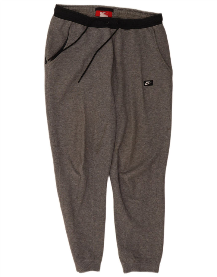 Ανδρική φόρμα NIKE Παντελόνι Joggers Μεσαίο γκρι βαμβακερό