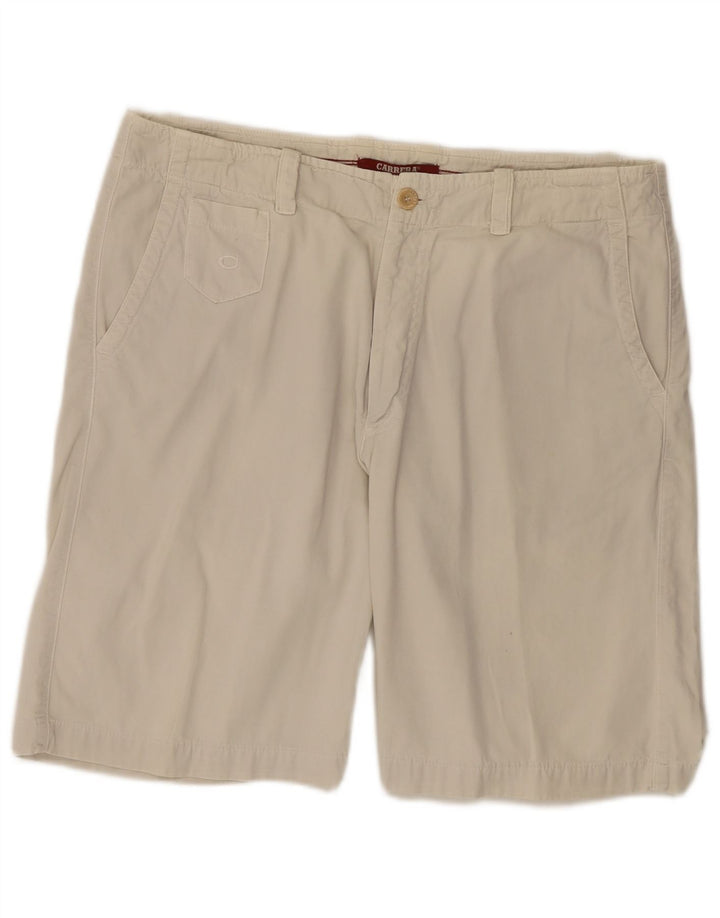 Ανδρικό σορτς Chino Carrera IT 52 XL W36 Μπεζ βαμβακερό