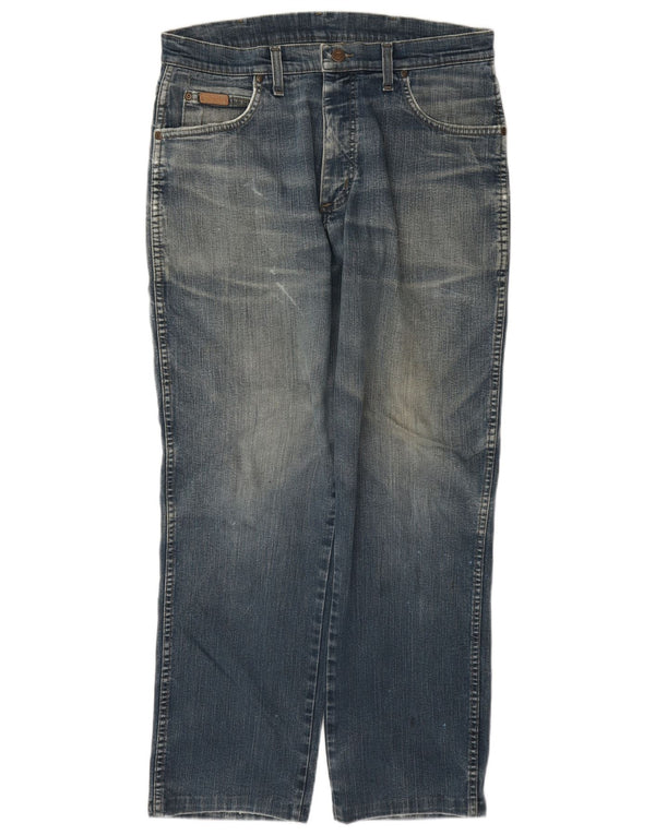 Ανδρικό τζιν ίσιο Wrangler Texas Stretch W33 L30 Μπλε βαμβακερό