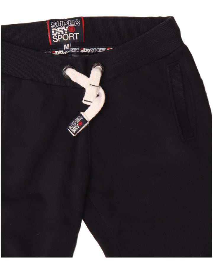 Ανδρική φόρμα γραφικής Superdry Παντελόνι Joggers Medium Navy Blue Βαμβακερό