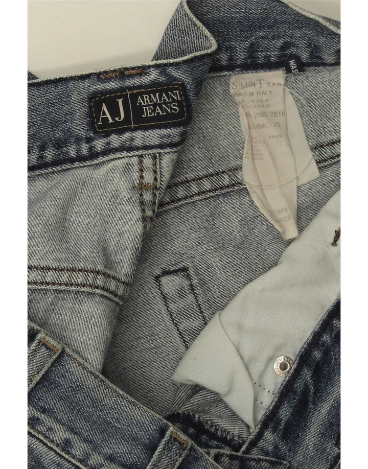 Armani Ανδρικό τζιν ίσιο W36 L29 Μπλε βαμβακερό