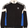 Μπουφάν ADIDAS Boys αθλητική φόρμα 13-14 ετών Μαύρο πολύχρωμο πολυεστέρα