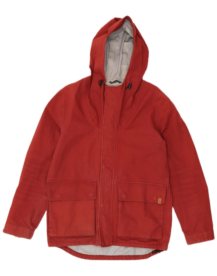 BEN SHERMAN Ανδρικό κουκούλα Utility Jacket UK 36 Small Red