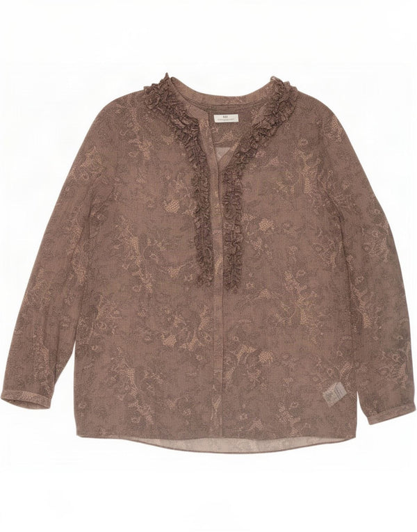 Day Birger et Mikkelsen Γυναικεία Μπλούζα Top EU 42 Large Brown Paisley