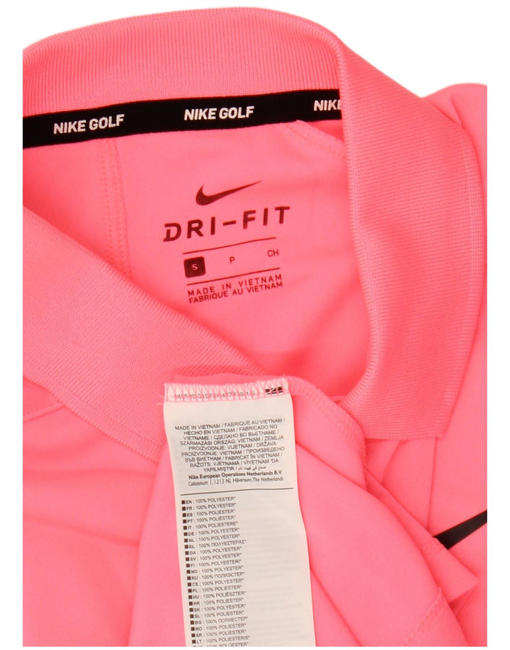 Ανδρικό μπλουζάκι Nike Dri Fit Polo Small Pink Polyester