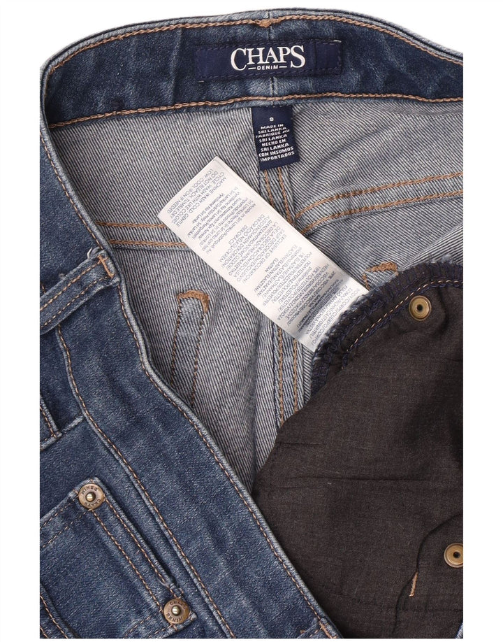 CHAPS Γυναικείο Slim Jeans US 8 Medium W30 L30 Blue Cotton