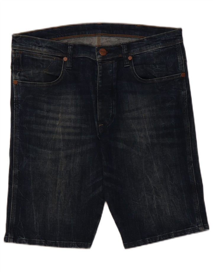 Ανδρικό τζιν σορτς Wrangler Kurt W32 Βαμβακερό μεσαίο μπλε