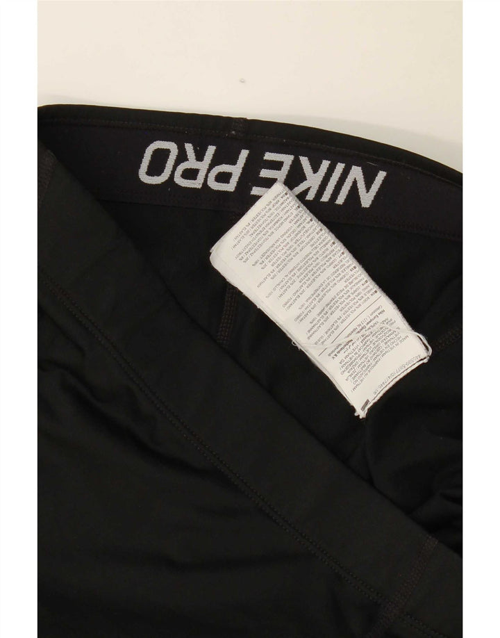 Γυναικεία γραφικά κολάν Nike UK 12 μεσαίου μαύρου πολυεστέρα