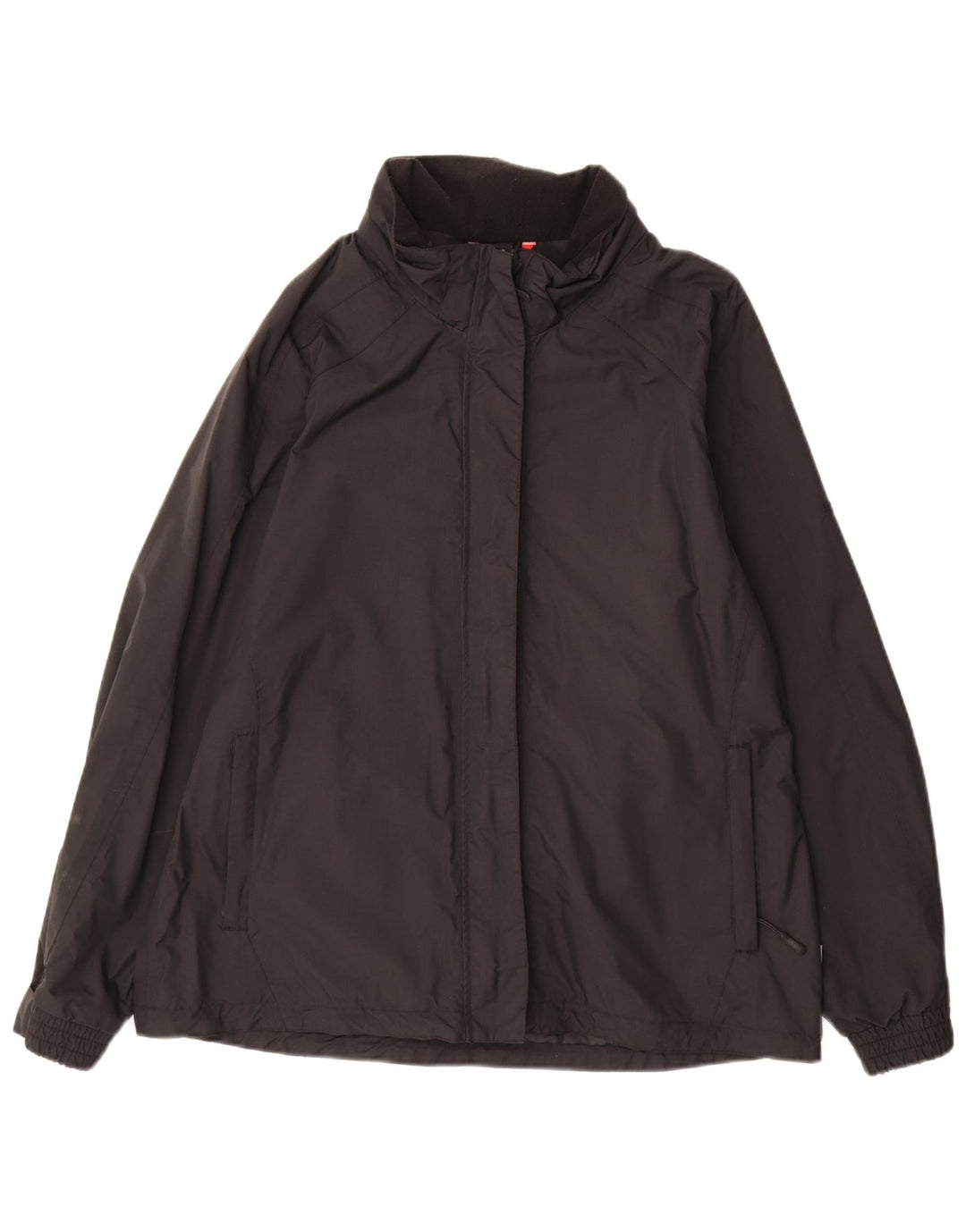 High COLORADO Γυναικείο μπουφάν βροχής UK 16 Large Black Polyamide