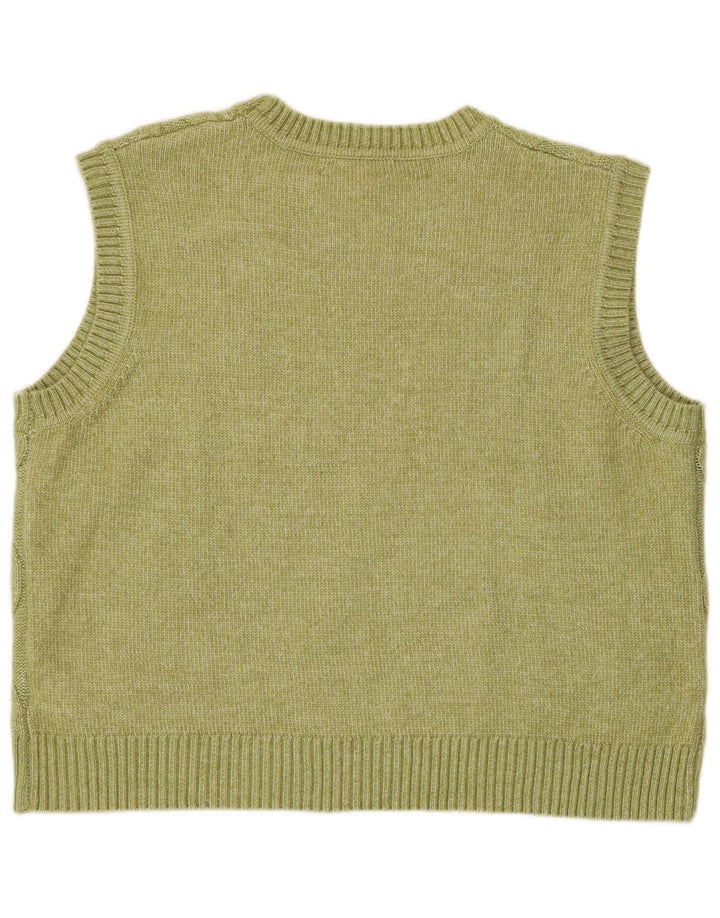 Marks & Spencer Γυναικείο γιλέκο Tank Top UK 16 Large Green Polyester