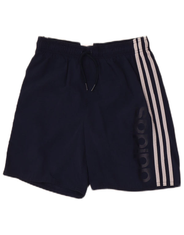 Adidas Boys Graphic Sport σορτς 11-12 ετών Navy Blue Nylon