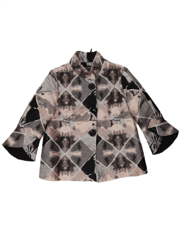 FRANK LYMAN Γυναικείο σακάκι 3/4 μανίκι UK 10 Small πολύχρωμο