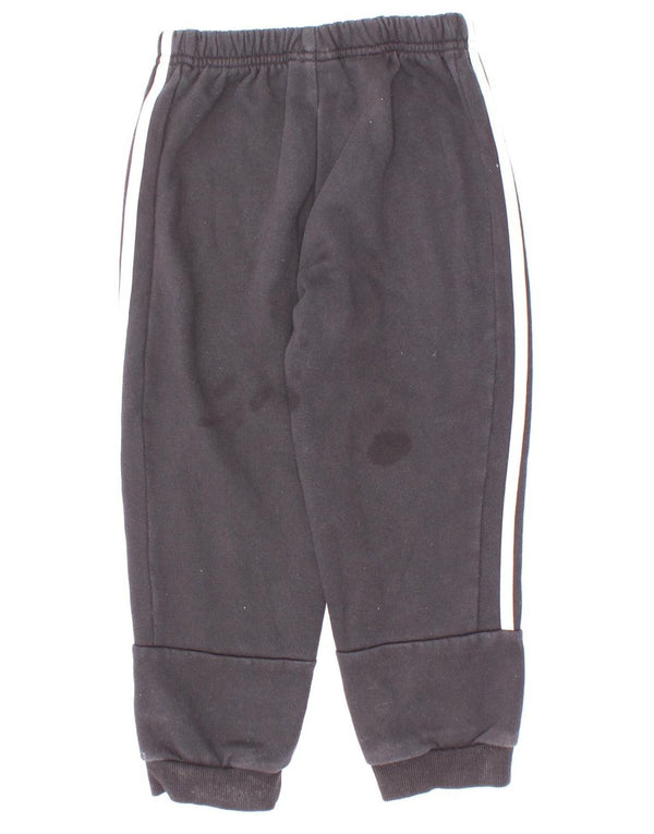 Adidas Boys αθλητική φόρμα παντελόνι Joggers 3-4 ετών μαύρο βαμβακερό