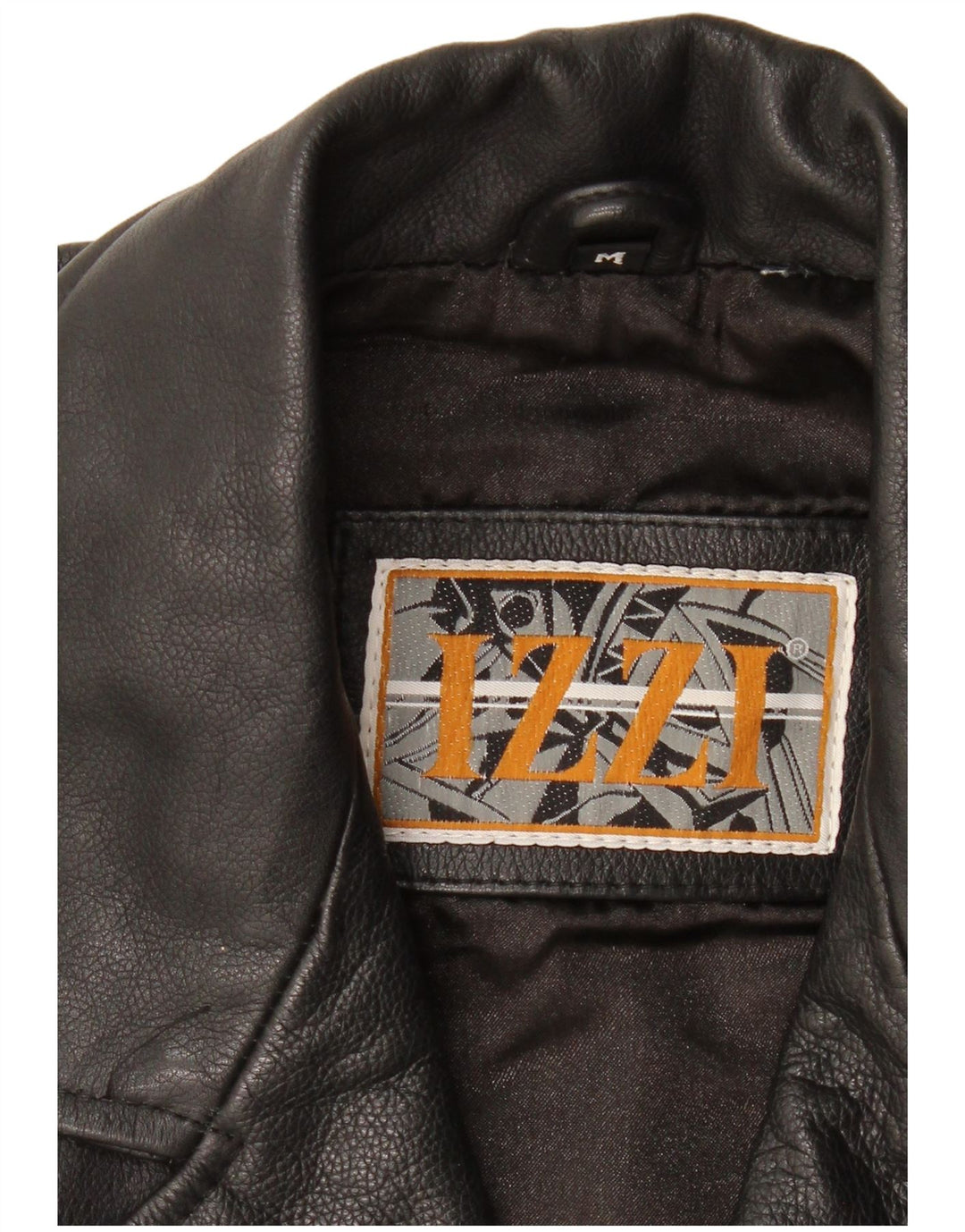 Izzi Γυναικείο Δερμάτινο Μπουφάν UK 14 Medium Μαύρο