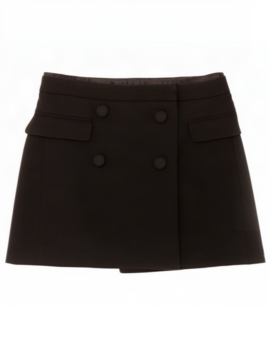 Zara Γυναικεία Μίνι Φούστα Wrap Small W26 Μαύρη