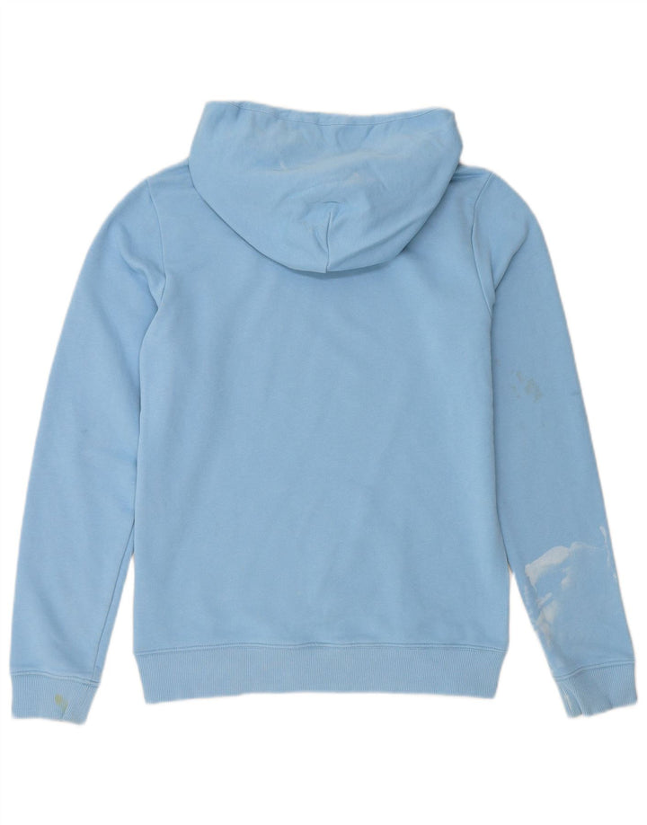 CALVIN KLEIN JEANS Boys Hoodie Jumper 15-16 ετών Μπλε βαμβακερό