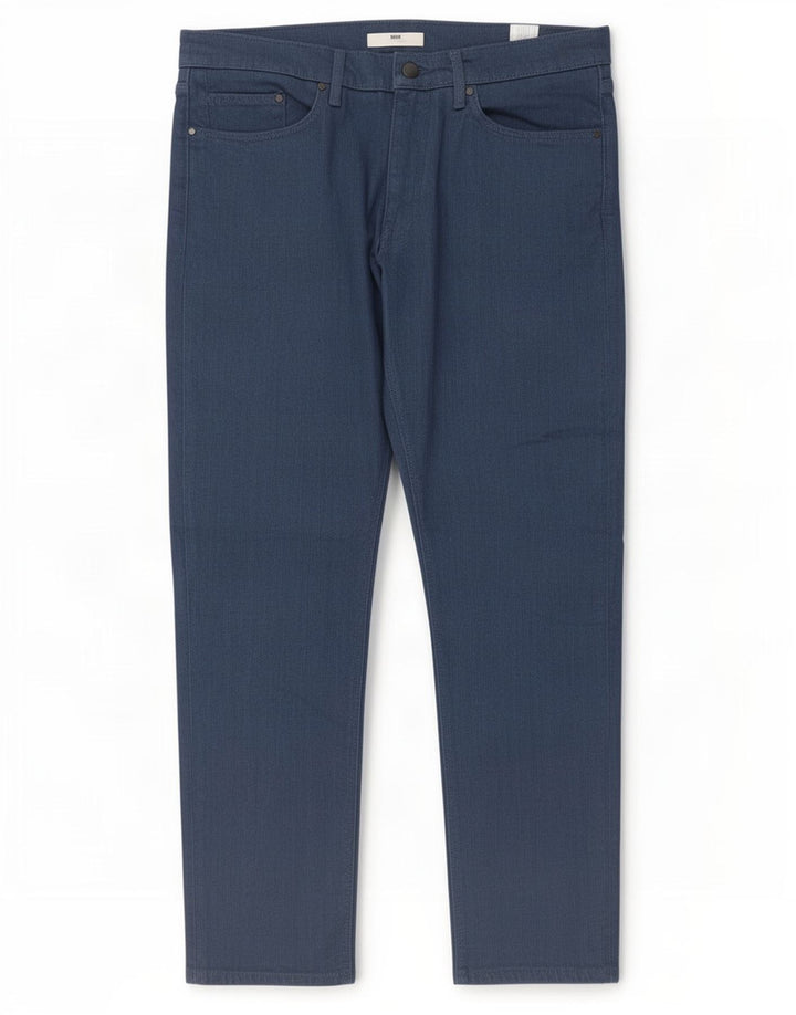 Marks & Spencer Ανδρικό Slim Jeans W34 L31 Blue Cotton
