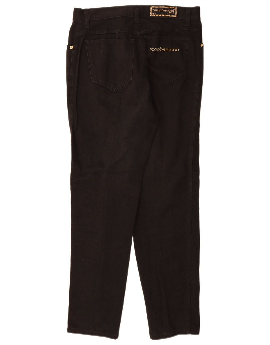 Roccobarocco Γυναικείο τζιν κωνικό EU 40 Medium W32 L30 Μαύρο