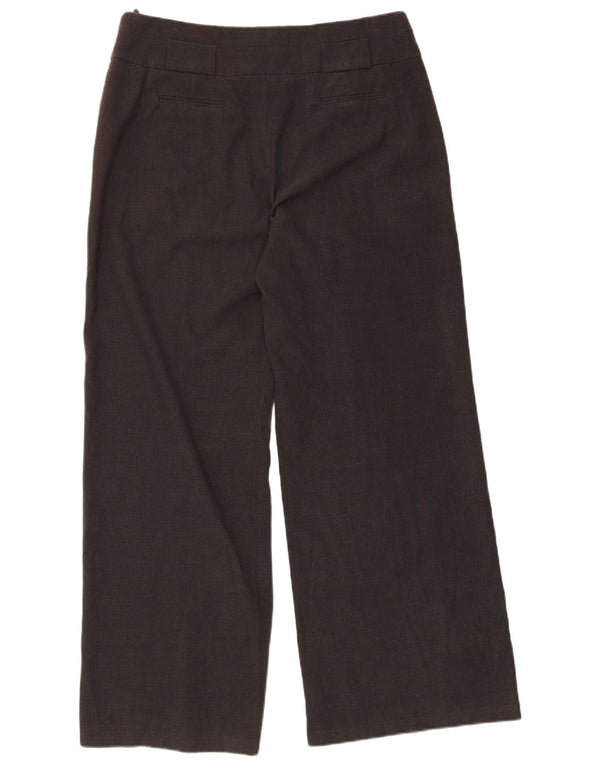 Marks & Spencer Γυναικείο φαρδύ παντελόνι casual UK 16 μεγάλο W36 L31 Γκρι