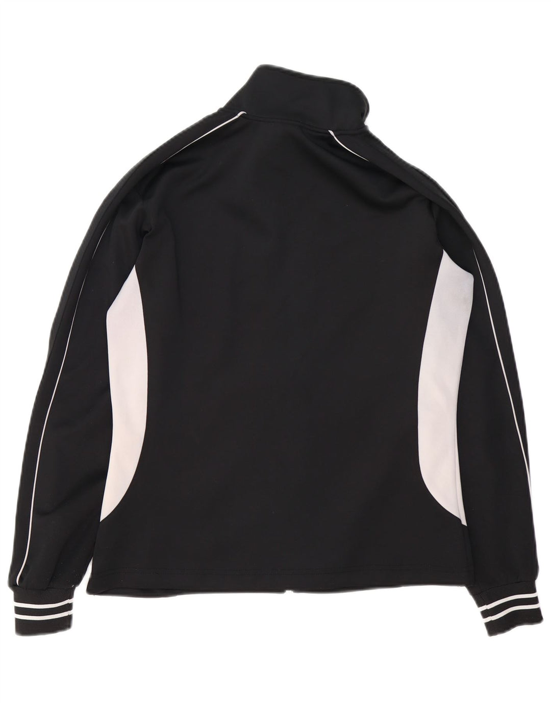 Γυναικεία αθλητική φόρμα Asics Top Jacket UK 14 Medium Black Colourblock Polyester