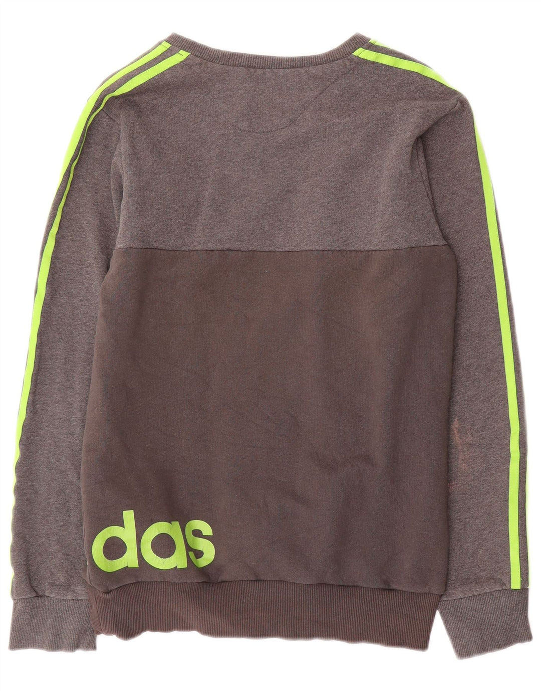 Ανδρικό γραφικό φούτερ Adidas Jumper Μικρό γκρι βαμβακερό