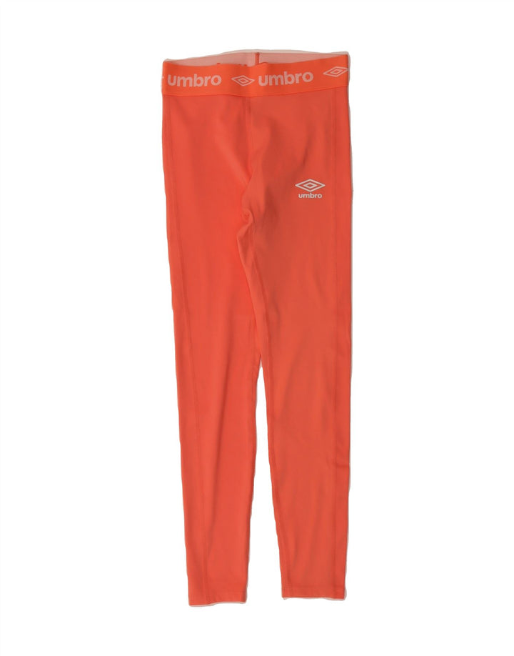 UMBRO Womens Graphic Leggings UK 6 XS  Pink Vintage Umbro and Second-Hand Umbro from Messina Hembry 