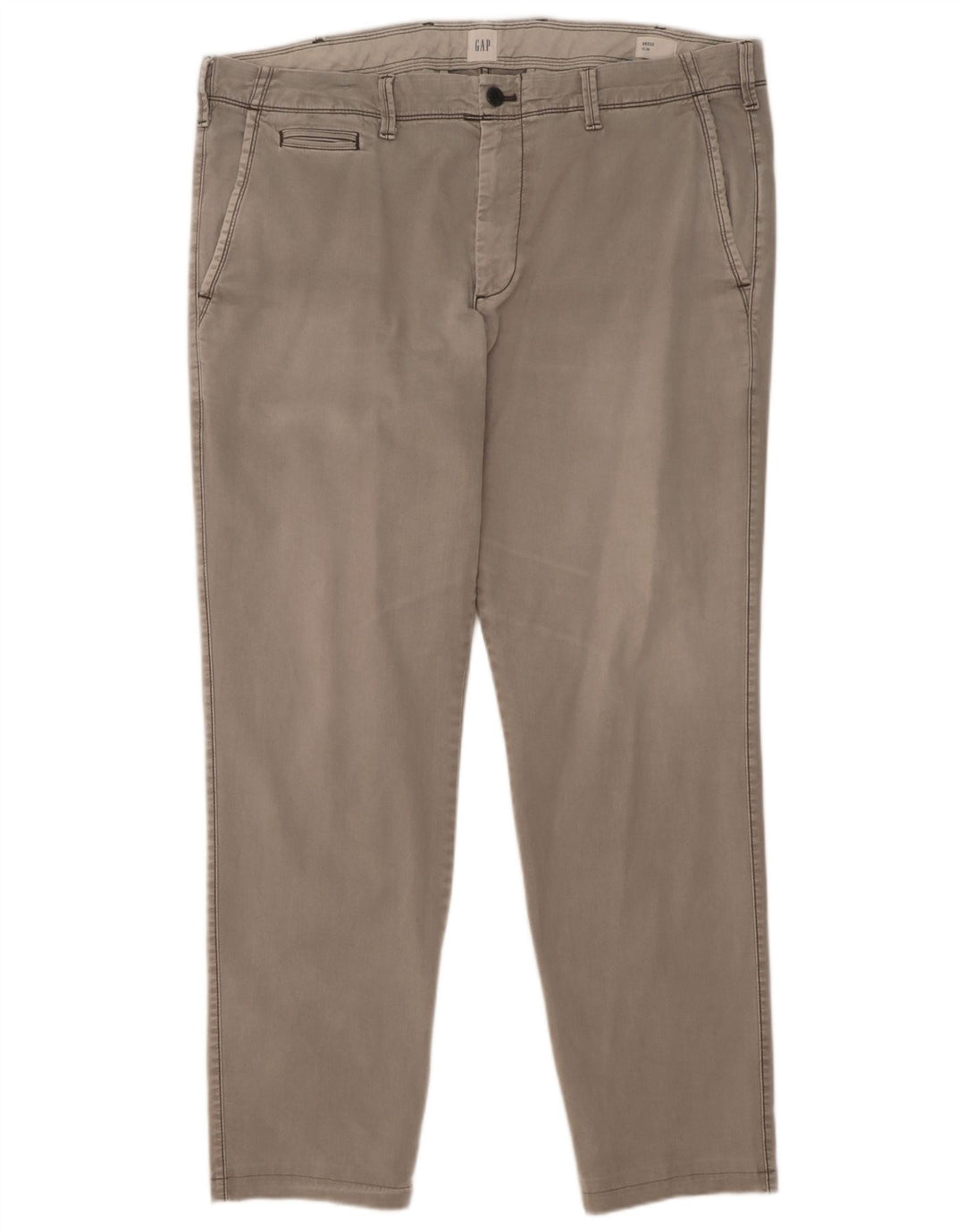 Ανδρικό παντελόνι Gap Slim Chino W38 L32 Γκρι βαμβακερό