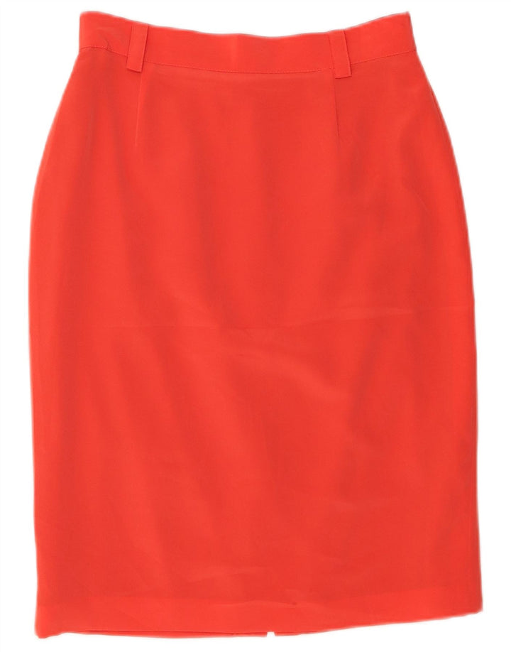 RENATO BALESTRA Womens Pencil Skirt IT 44 Medium W28  Red Polyester