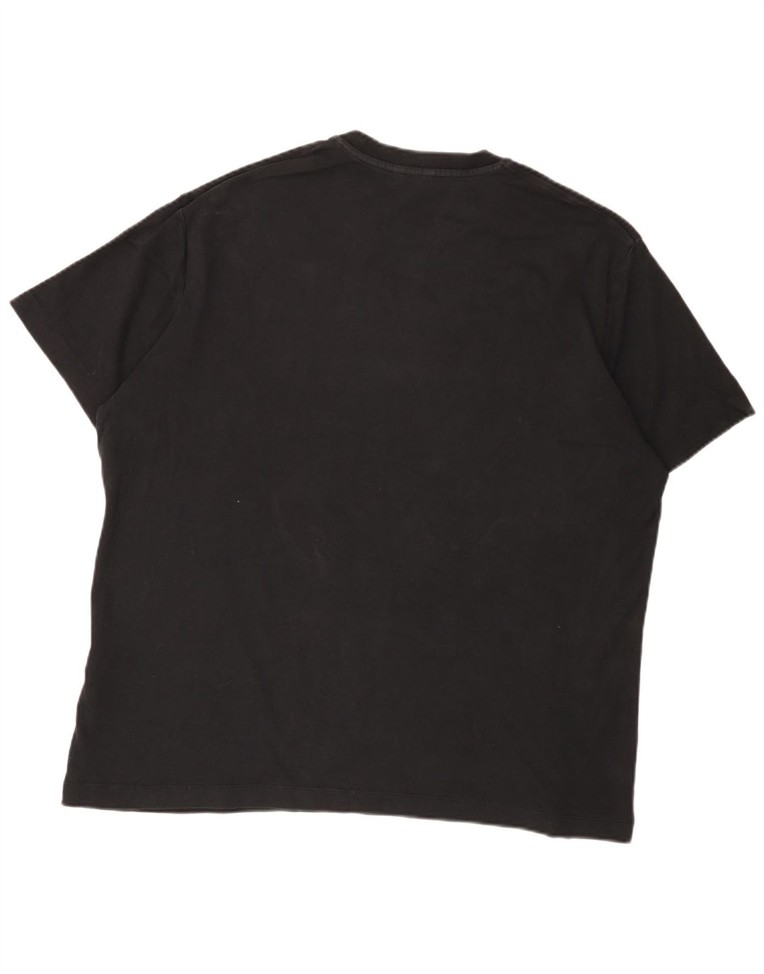 Massimo Dutti Ανδρικό T-Shirt Top 2XL Μαύρο βαμβακερό