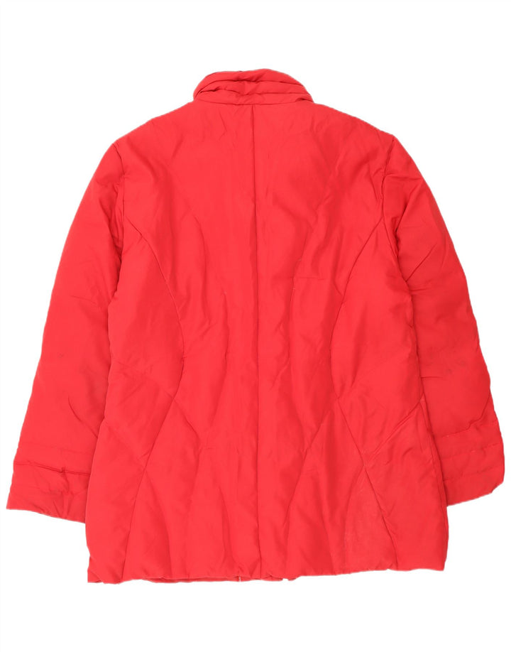 Esprit Γυναικείο μπουφάν με επένδυση UK 18 XL κόκκινο πολυεστέρα
