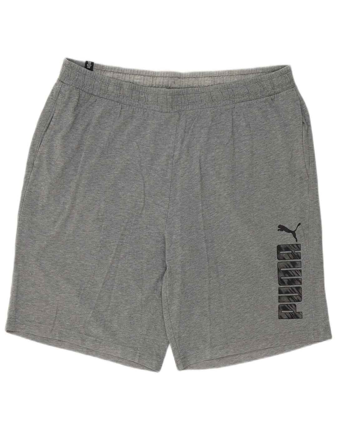 Ανδρικό γραφικό αθλητικό σορτς PUMA 2XL γκρι βαμβακερό
