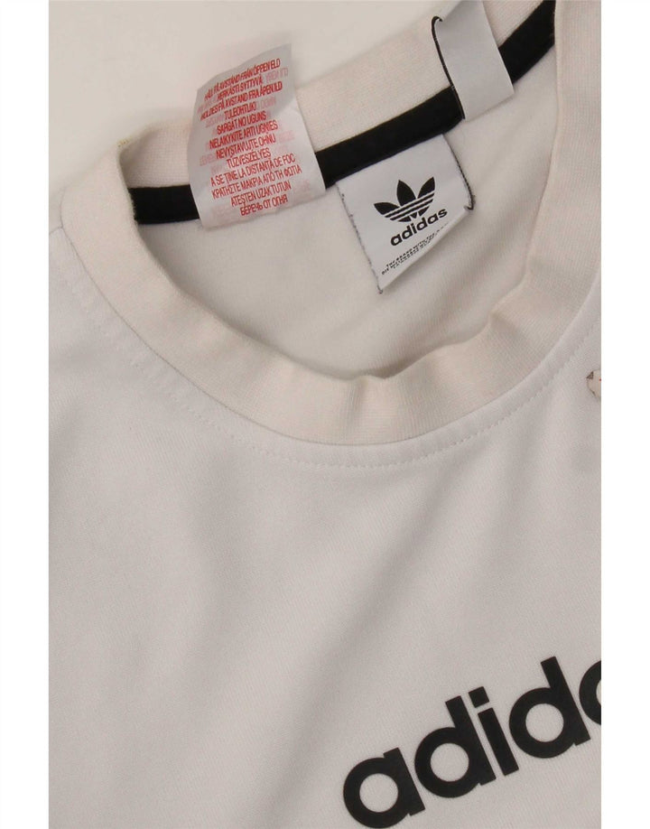 Γραφικό φούτερ Adidas Boys Jumper 15-16 ετών Πολύχρωμο Colourblock