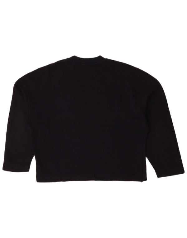 Byblos Γυναικεία φούτερ Oversized Crop Jumper US 8 Medium Navy Blue