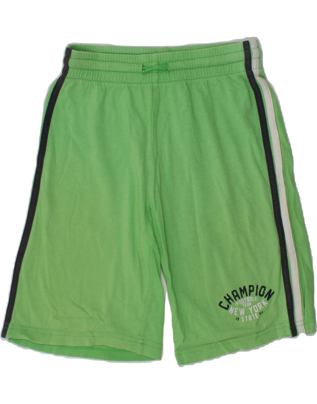 CHAMPION Boys Sport Shorts 7-8 Years Small  Green Cotton | Vintage Champion | Thrift | Second-Hand Champion | Used Clothing | Messina Hembry 