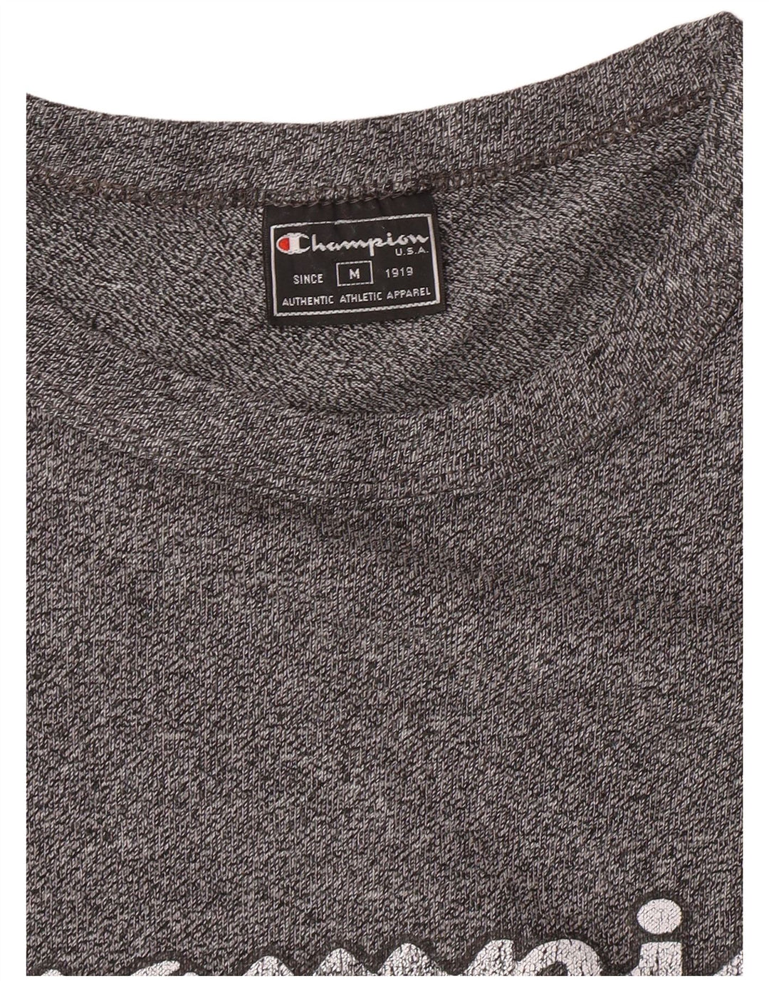 Ανδρικό γραφικό T-shirt Champion Top Medium Grey Flecked