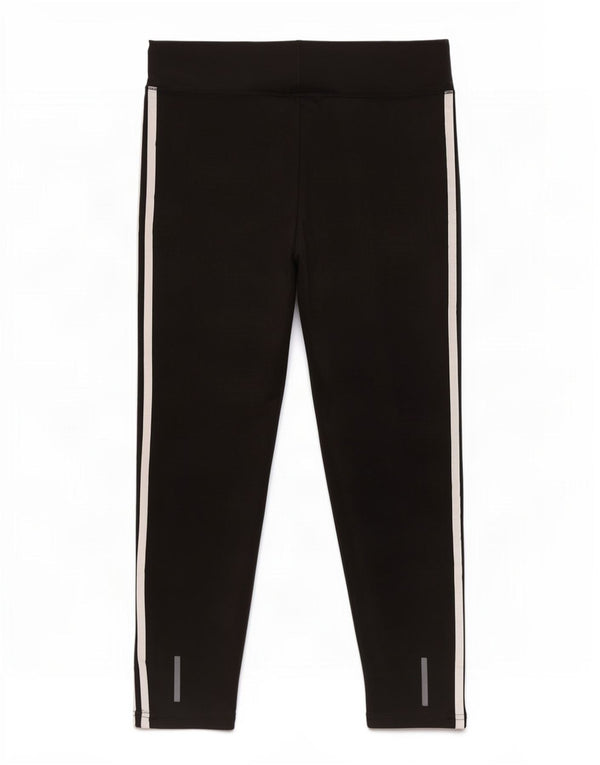 Adidas Γυναικείο Κολάν UK 16/18 Μεγάλο Μαύρο Πολυεστέρα