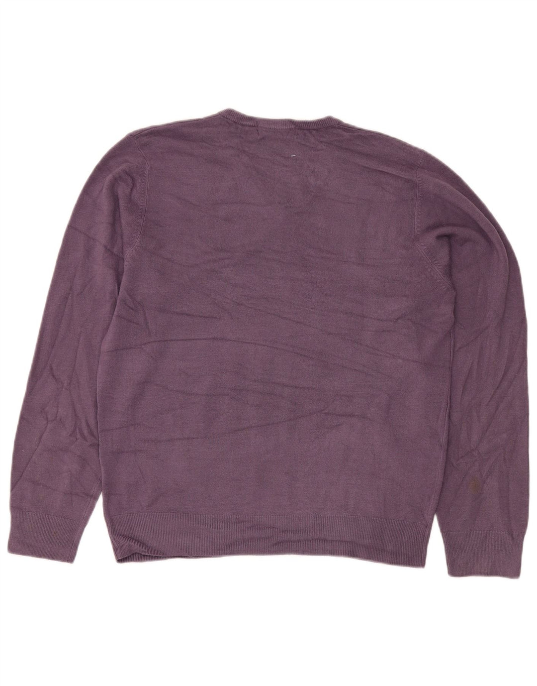 Ανδρικό πουλόβερ MARKS & SPENCER Μπλε Harbor V-Neck Jumper Medium Purple