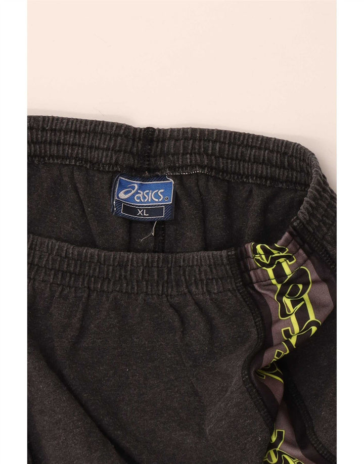 Ανδρικό γραφικό αθλητικό σορτς Asics XL γκρι βαμβακερό
