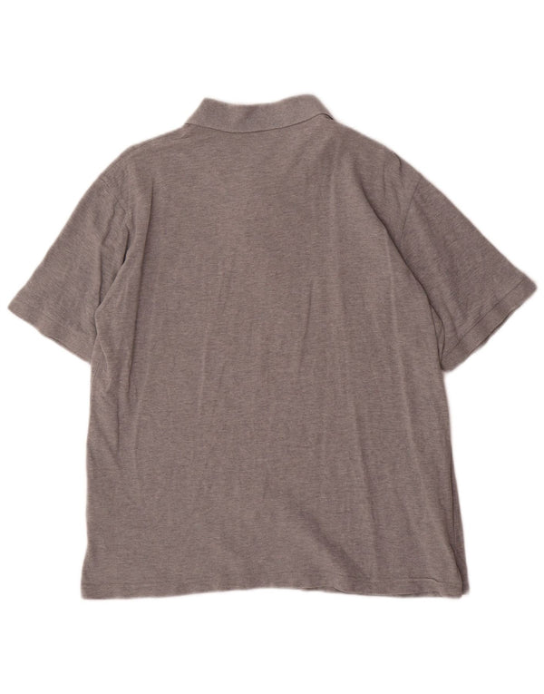 DOCKERS Ανδρικό μπλουζάκι πόλο χακί, μεσαίο γκρι βαμβακερό