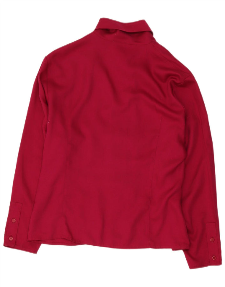 Planet Γυναικείο πουκάμισο Μπλούζα UK 16 Large Pink Polyester