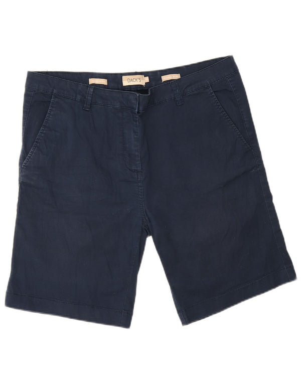 Dack's γυναικείο σορτς Chino με κανονική εφαρμογή IT 46 Large W34 Navy Blue από βαμβάκι